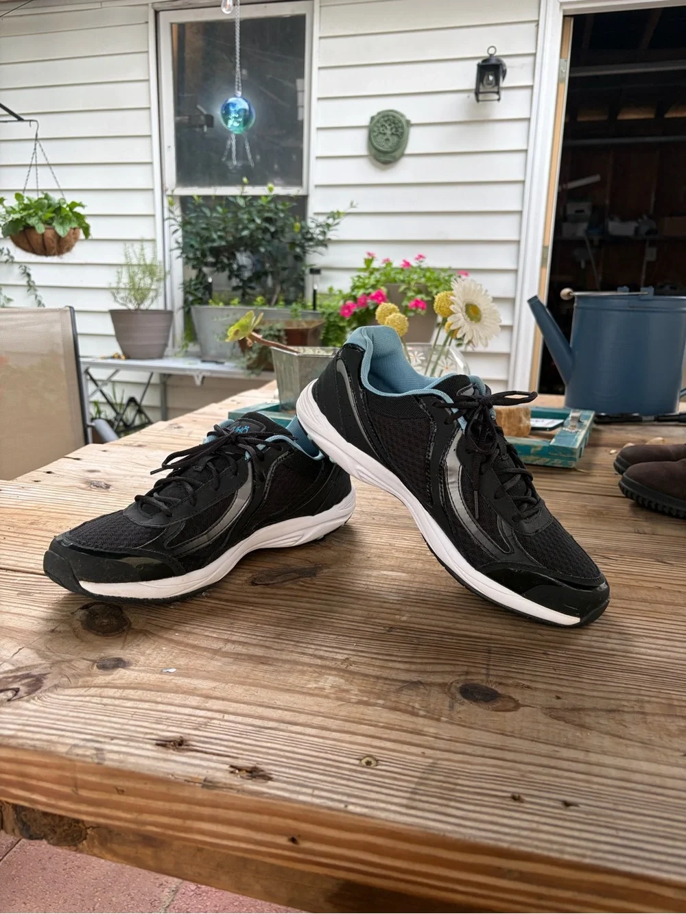 Ryka Dash 3 Women’s 11M Black Blue Walking Athletic Sneakers